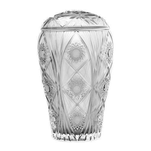 Victorian Glass Cremation Urn