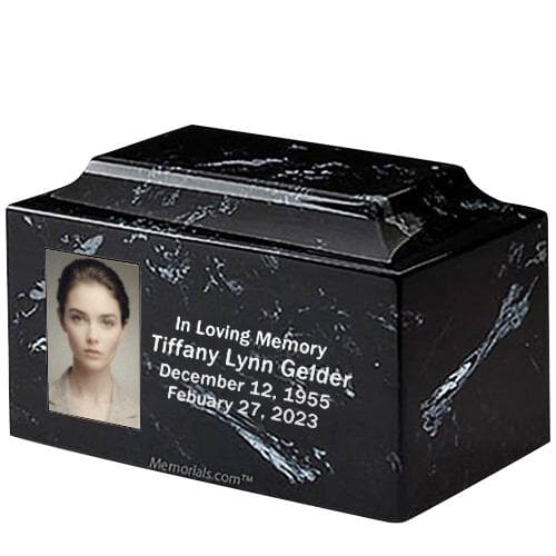 Vintage Marble Photo Urn