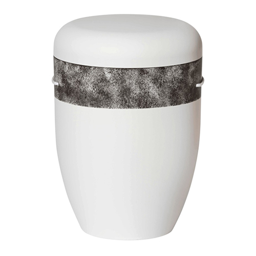 Vintage Ribbon Biodegradable Cremation Urn