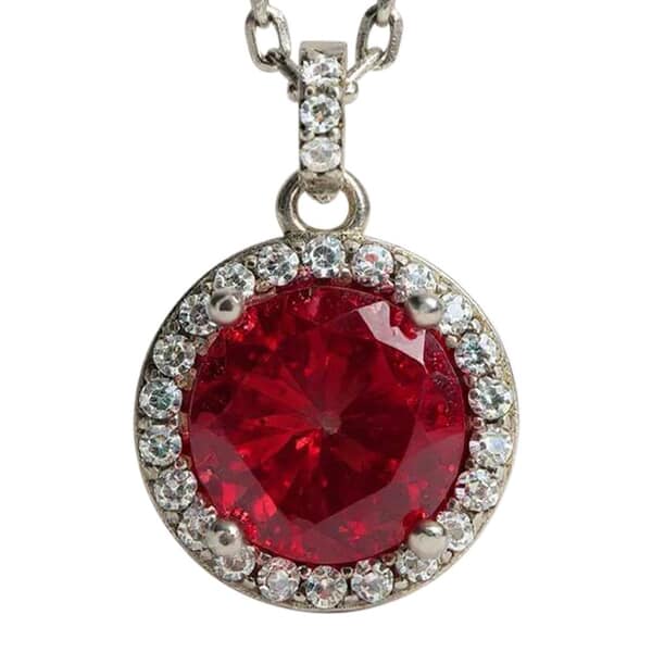 Vintage Wine Cremation Crystal Necklace