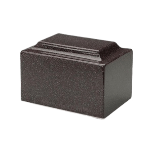 Vintage Red Granite Medium Urn