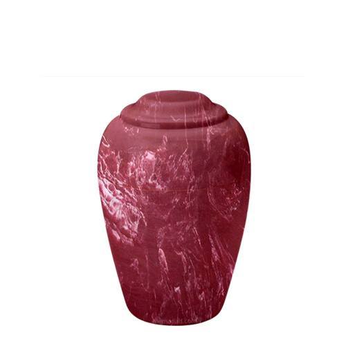 Violet Sunset Marble Cultured Keepsake Urn