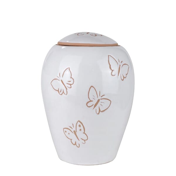 Volant Ceramic Keepsake Urn