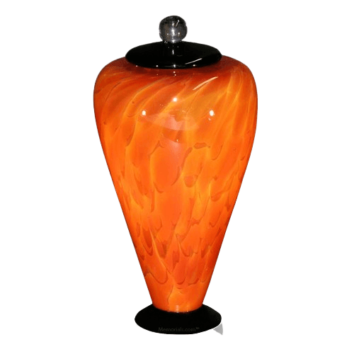Volcano Glass Cremation Urn