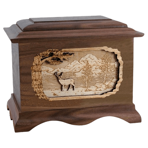 Deer Wood Cremation Urns