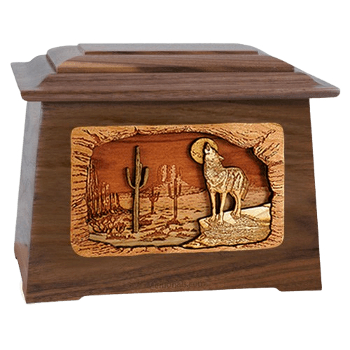 Desert Moon Walnut Aristocrat Cremation Urn