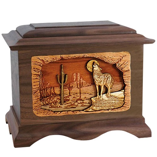 Desert Moon Wood Cremation Urns