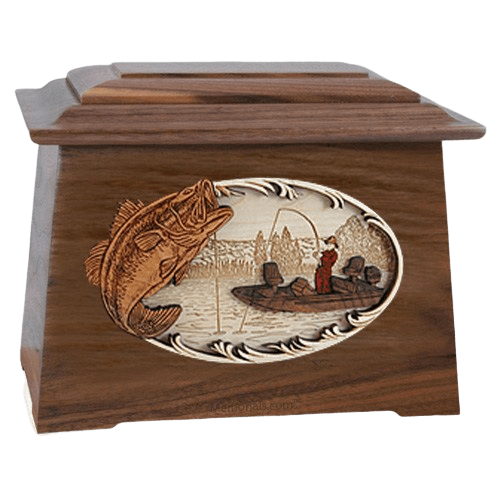 Catch of the Day Walnut Aristocrat Cremation Urn