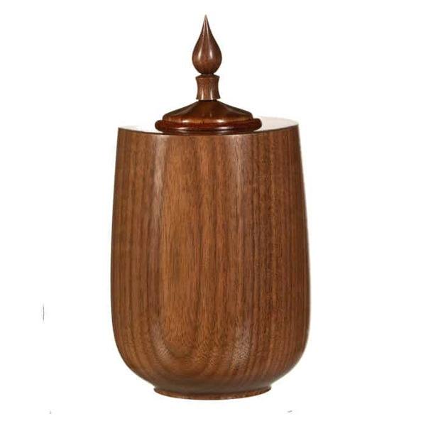 Walnut Child Wooden Urn
