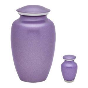 Warm Lilac Cremation Urns