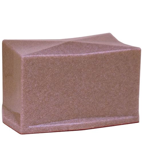 Warm Mauve Cultured Cremation Urn Warm Mauve Cultured Cremation Urn