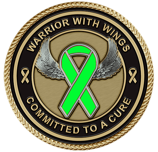 Warrior with Wings Lymphoma Large Medallion