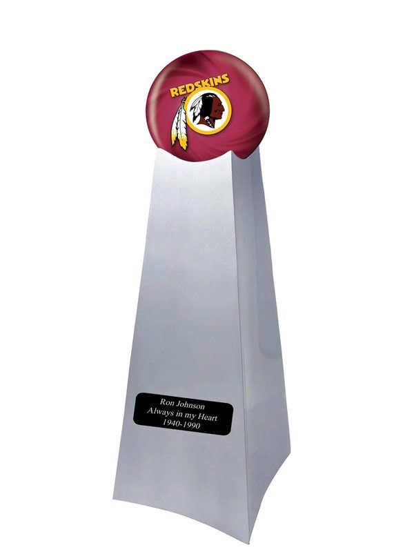 Washington Redskins Football Trophy Cremation Urn