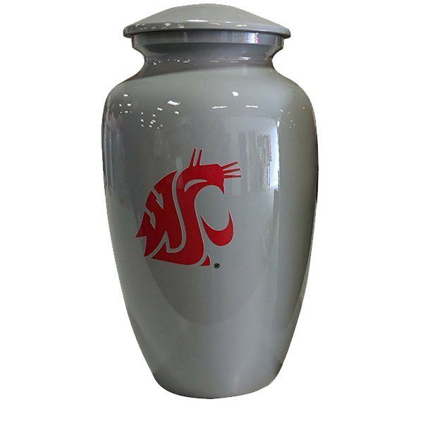 Washington State Grey Cremation Urn