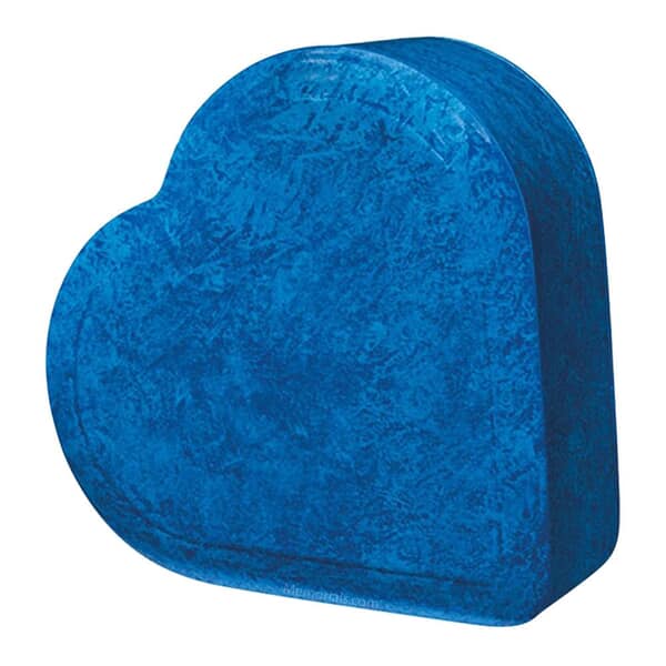 Waves Heart Wooden Cremation Urn