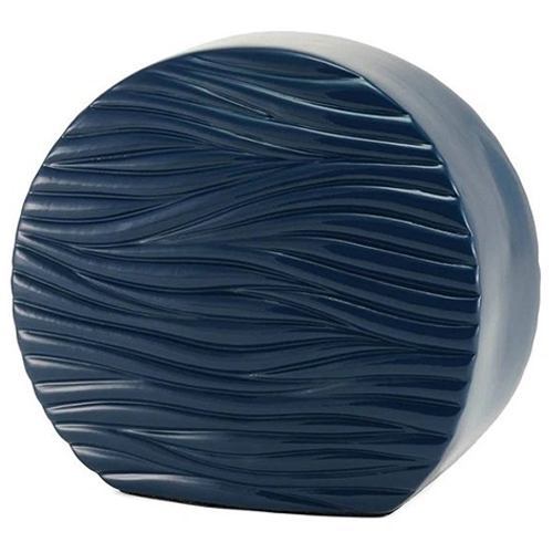 Waves on Waves Ceramic Urn