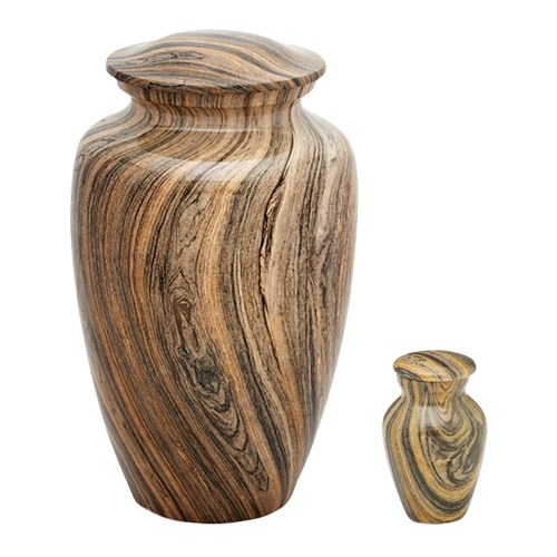 Weathered Rustic Cremation Urns
