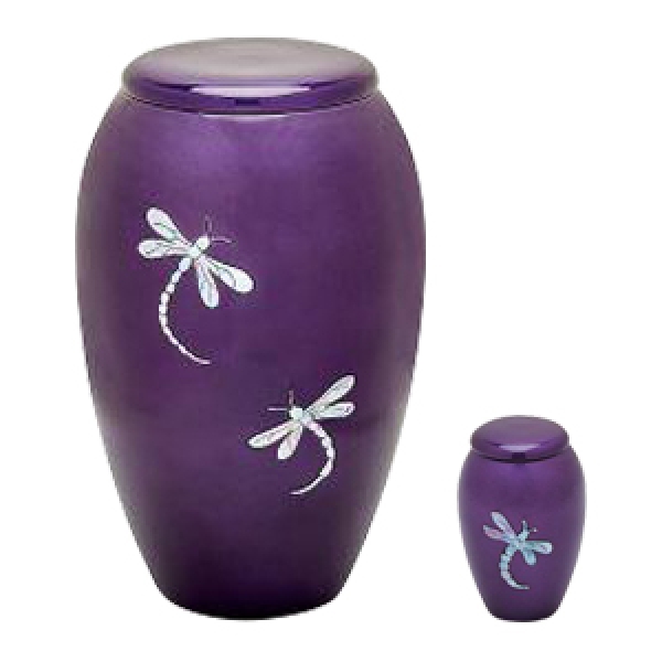 Whimsical Dragonfly Cremation Urns