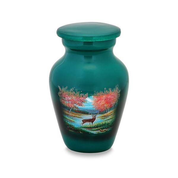 Wildlife Buck Keepsake Urn