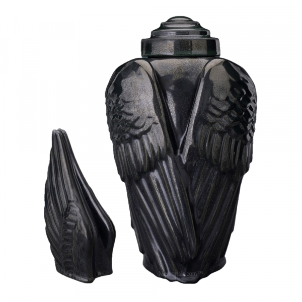 Wings Metallic Cremation Urns