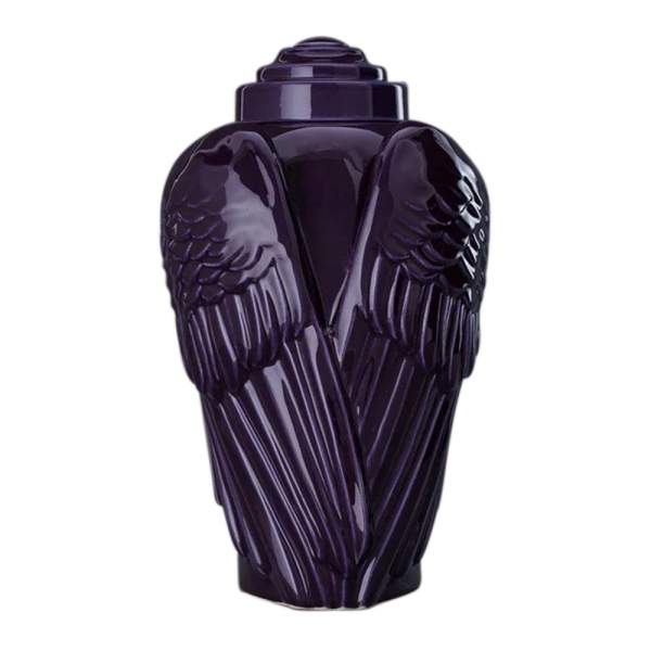 Wings Violet Cremation Urn