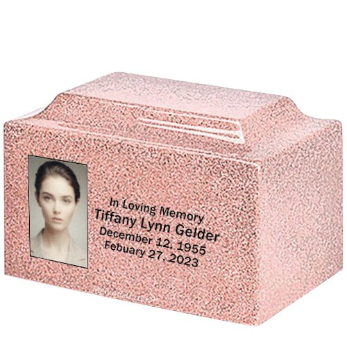 Wonderful Granite Photo Urn
