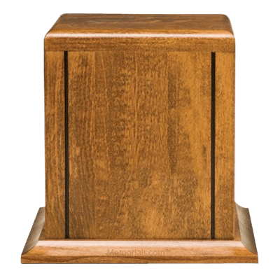 Montgomery Wood Cremation Urn