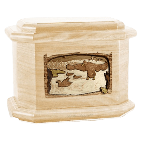 Marshland Melody Maple Octagon Cremation Urn