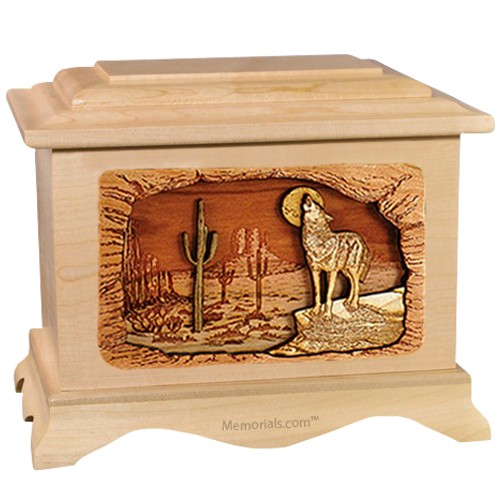 Desert Moon Maple Cremation Urn