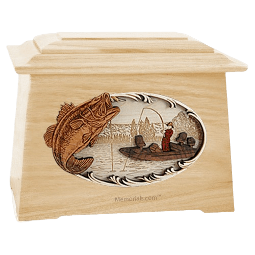 Catch of the Day Maple Aristocrat Cremation Urn