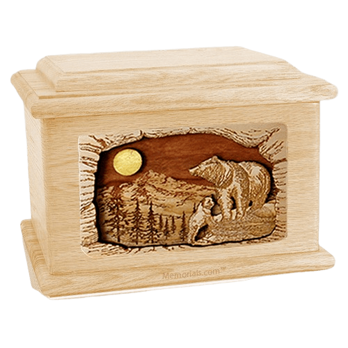 Country Haven Maple Memory Chest Cremation Urn