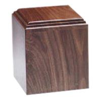 Contempo Walnut Pet Urn