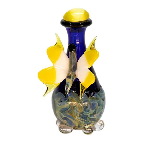 Yellow Butterfly Tear Bottle