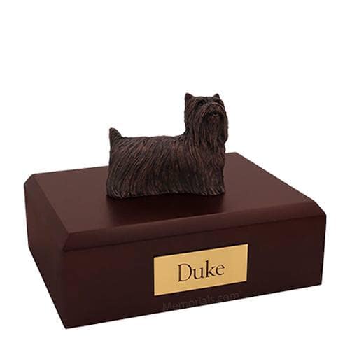 Yorkshire Terrier Bronze Medium Dog Urn