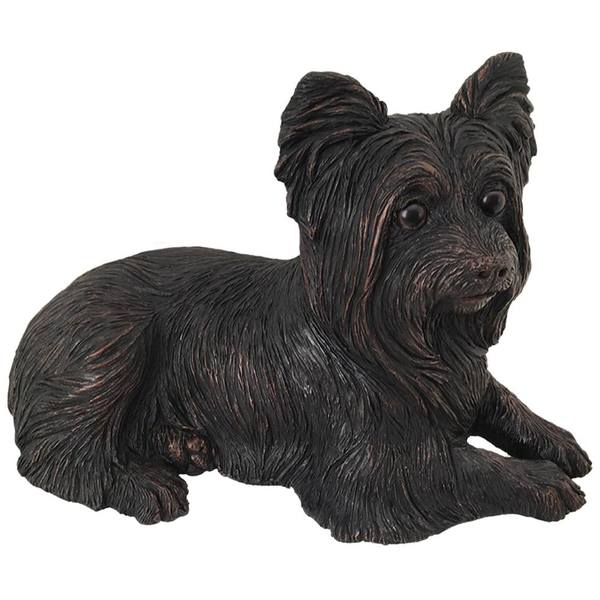 Yorkshire Terrier Shadow Cast Dog Urn