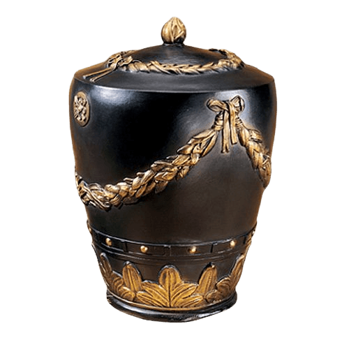 Roman Wreath Cremation Urn