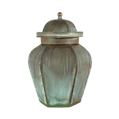 Verde Lacross Copper Urn