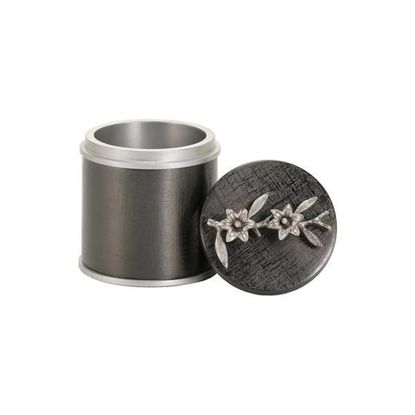 Silver Lily Keepsake Cremation Urn