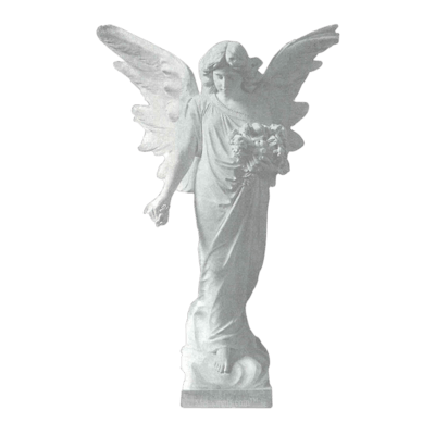 Heavenly Bouquet Marble Statue I