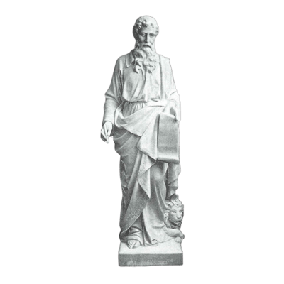 St. Mark Granite Statue VI