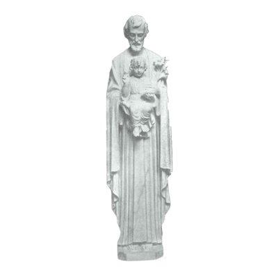 Saint Joseph Granite Statue III