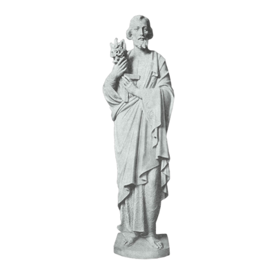 Carpenter Square Granite Statue VII