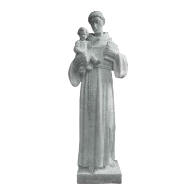 St. Anthony Of Padua Marble Statue IV