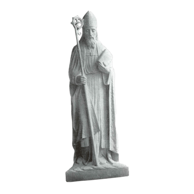 St. Patrick Marble Statue IV