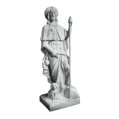 St. Roch Granite Statue VI