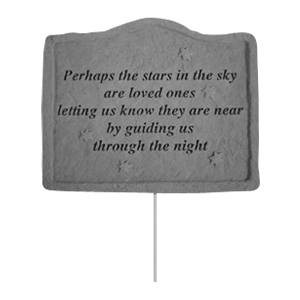 Perhaps The Stars Garden Stake