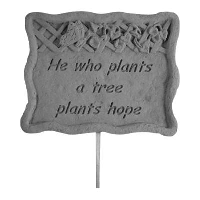 He Who Plants Garden Stake