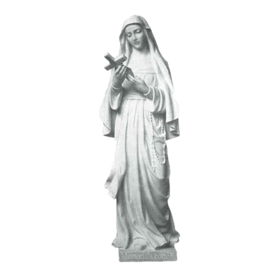 St. Rita Marble Statue I