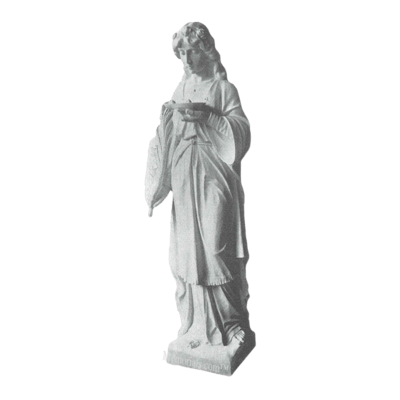 St. Luke Marble Statue V