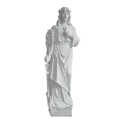 St. Philomena Marble Statue IV